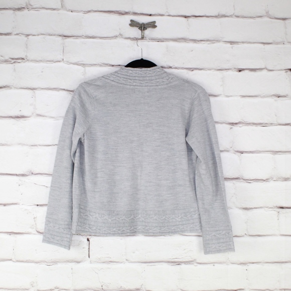 Carole Little Sweaters | New Carole Little 0 Merino Wool Cardigan Sz Xl ...